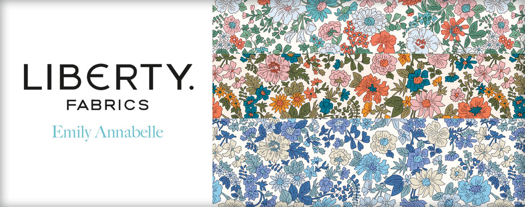 Liberty Emily Annabelle Fat Quarter Bundle, 10 Pcs.