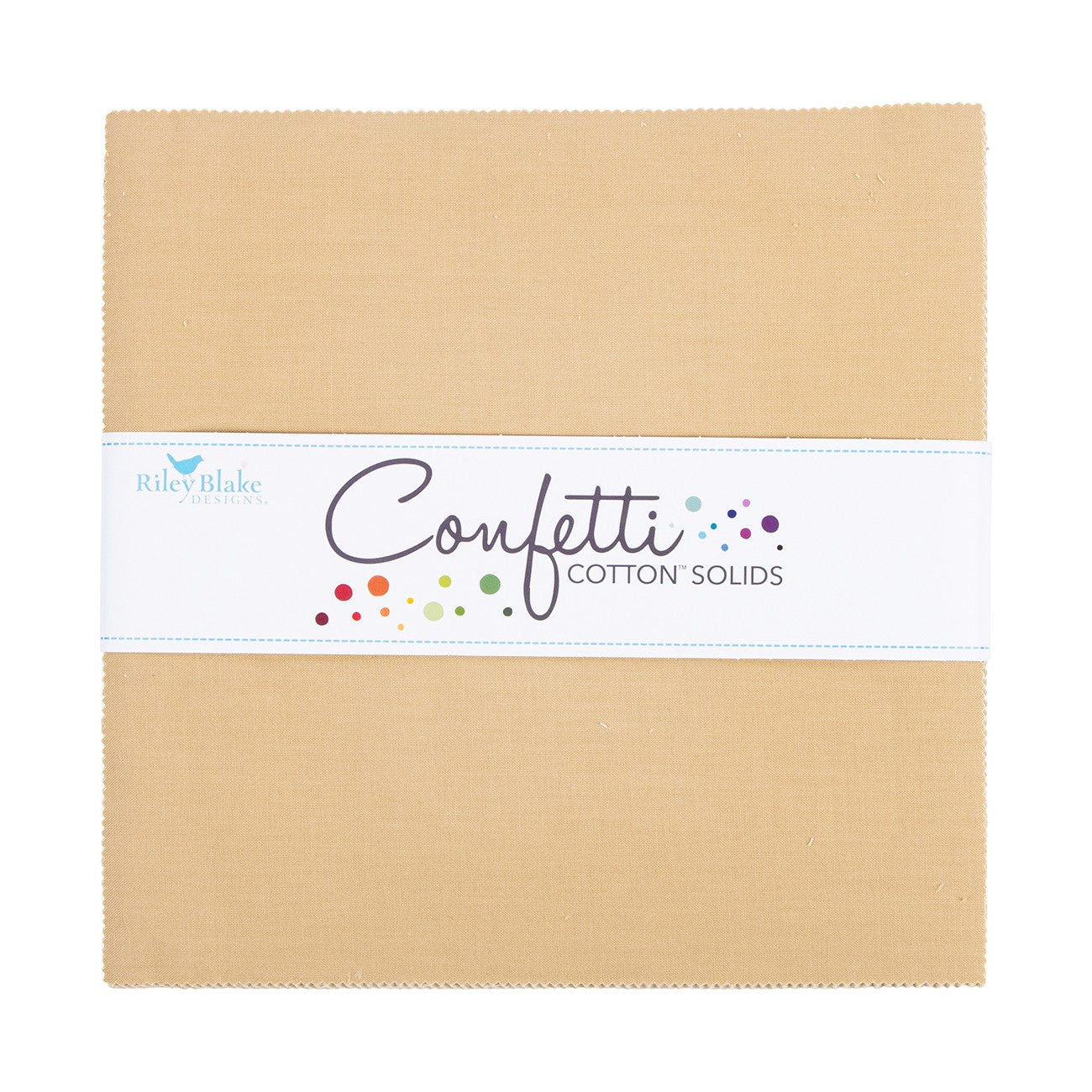 Confetti Cotton Palomino 10in Squares, 42pcs/bundle