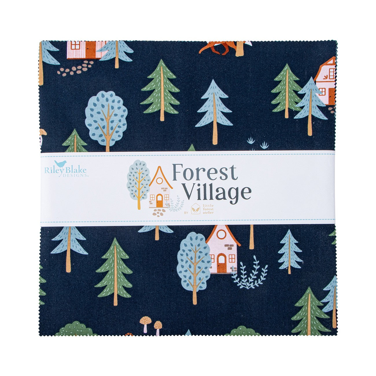 Forest Village 10in Squares, 42pcs/bundle