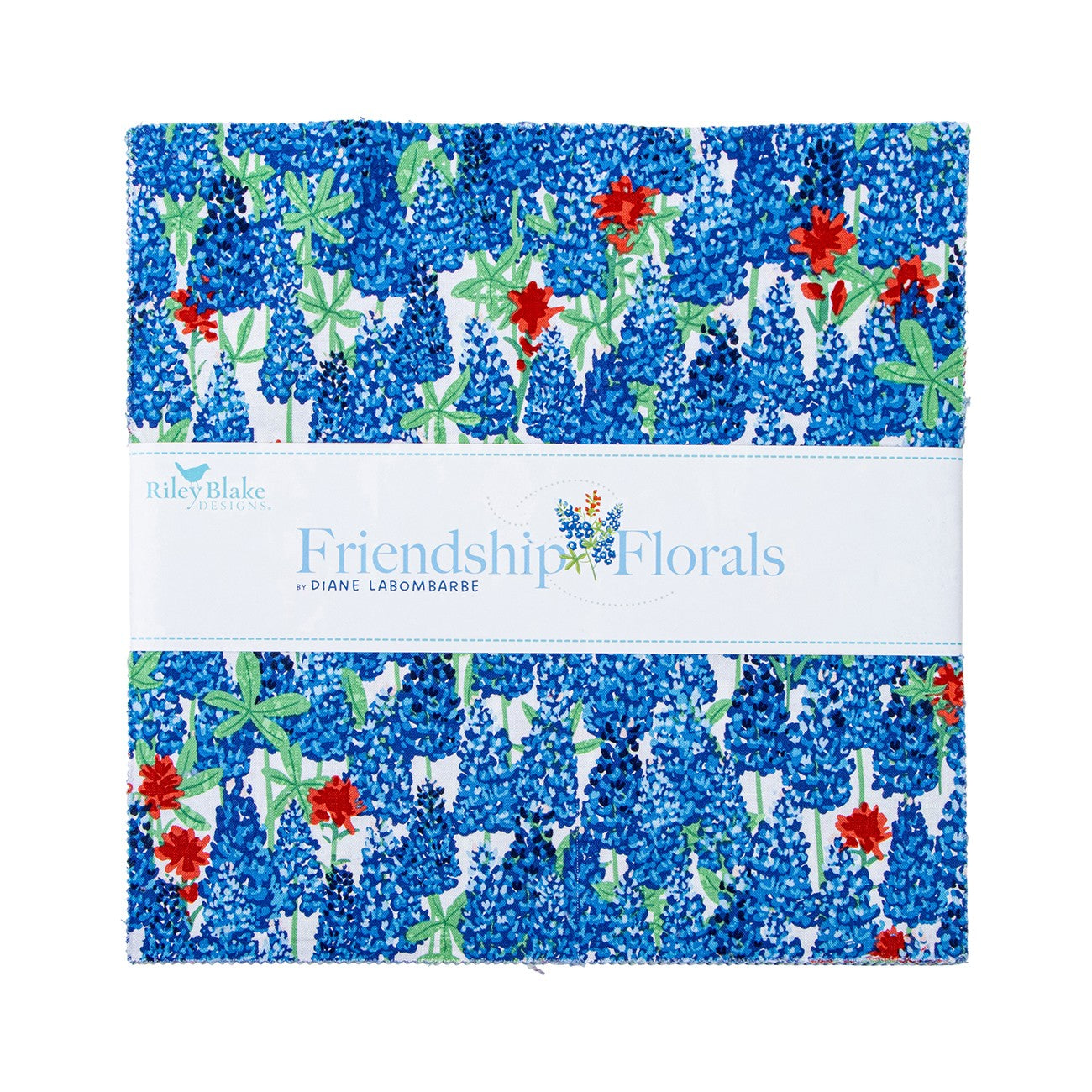 Friendship Florals 10in Squares, 42pcs/bundle