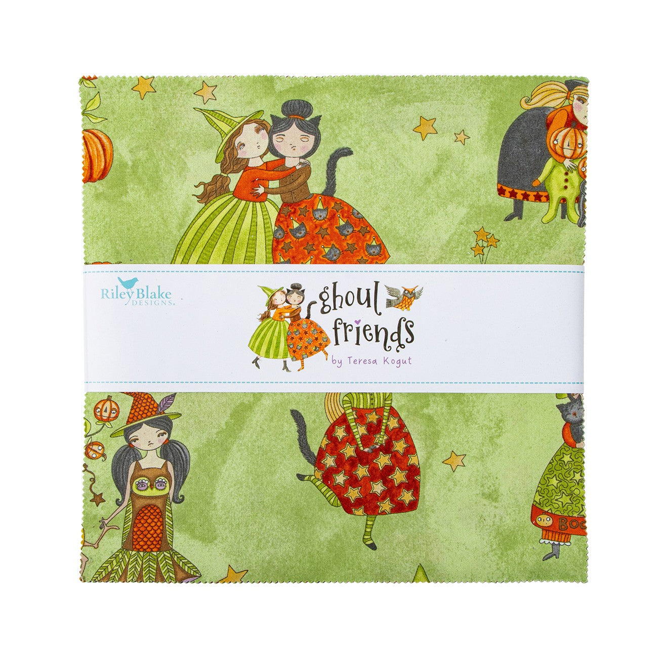 Ghoul Friends 10in Squares, 42pcs/bundle