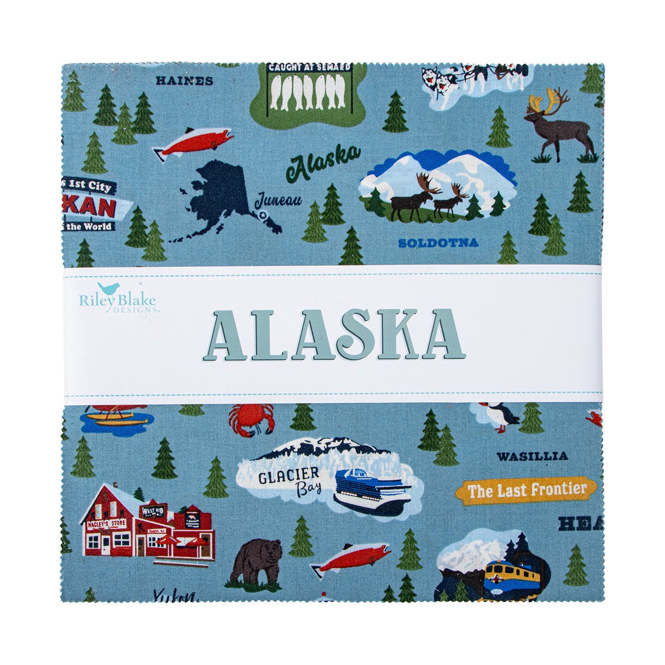 Alaska 10in Squares, 42pcs/bundle