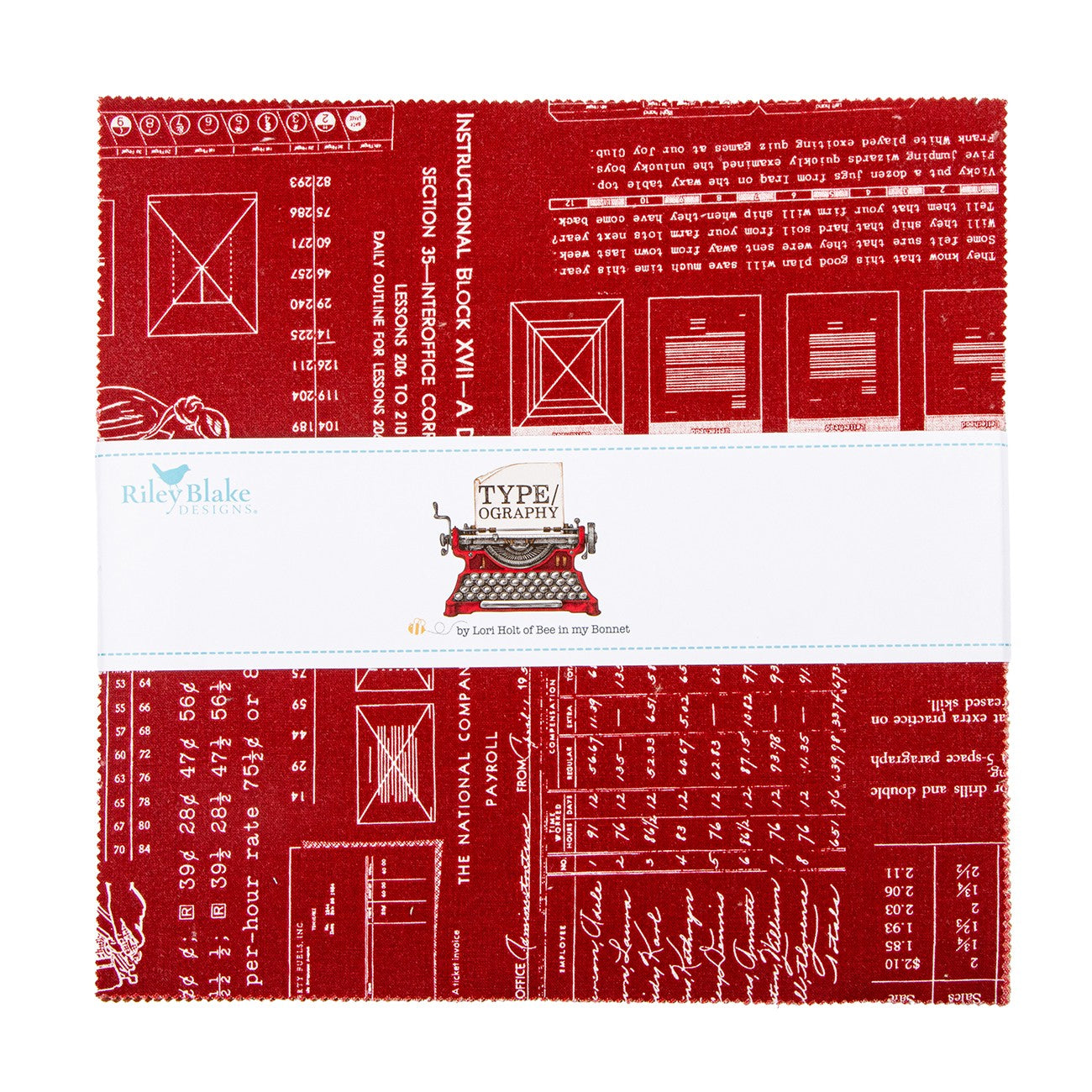 TYPE/ography 10 Inch Stacker A, 42 Pcs.
