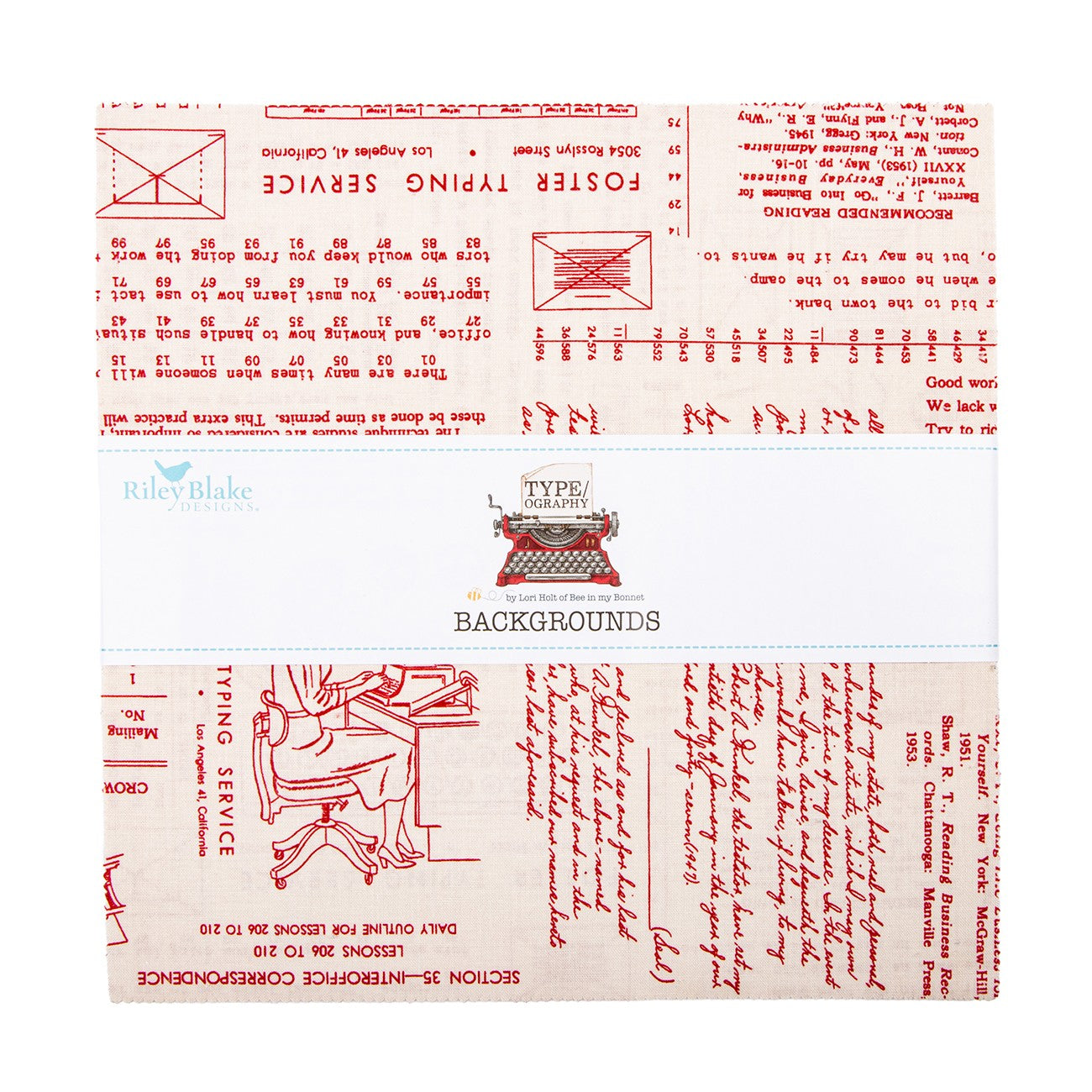 TYPE/ography 10 Inch Stacker B, 42 Pcs.