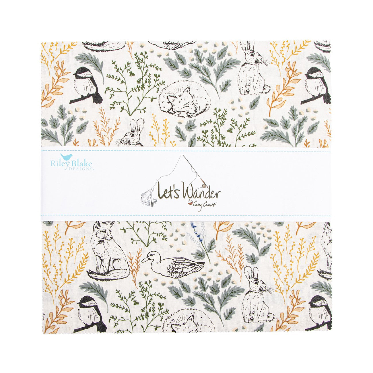 Let's Wander 10in Squares, 42pcs/bundle