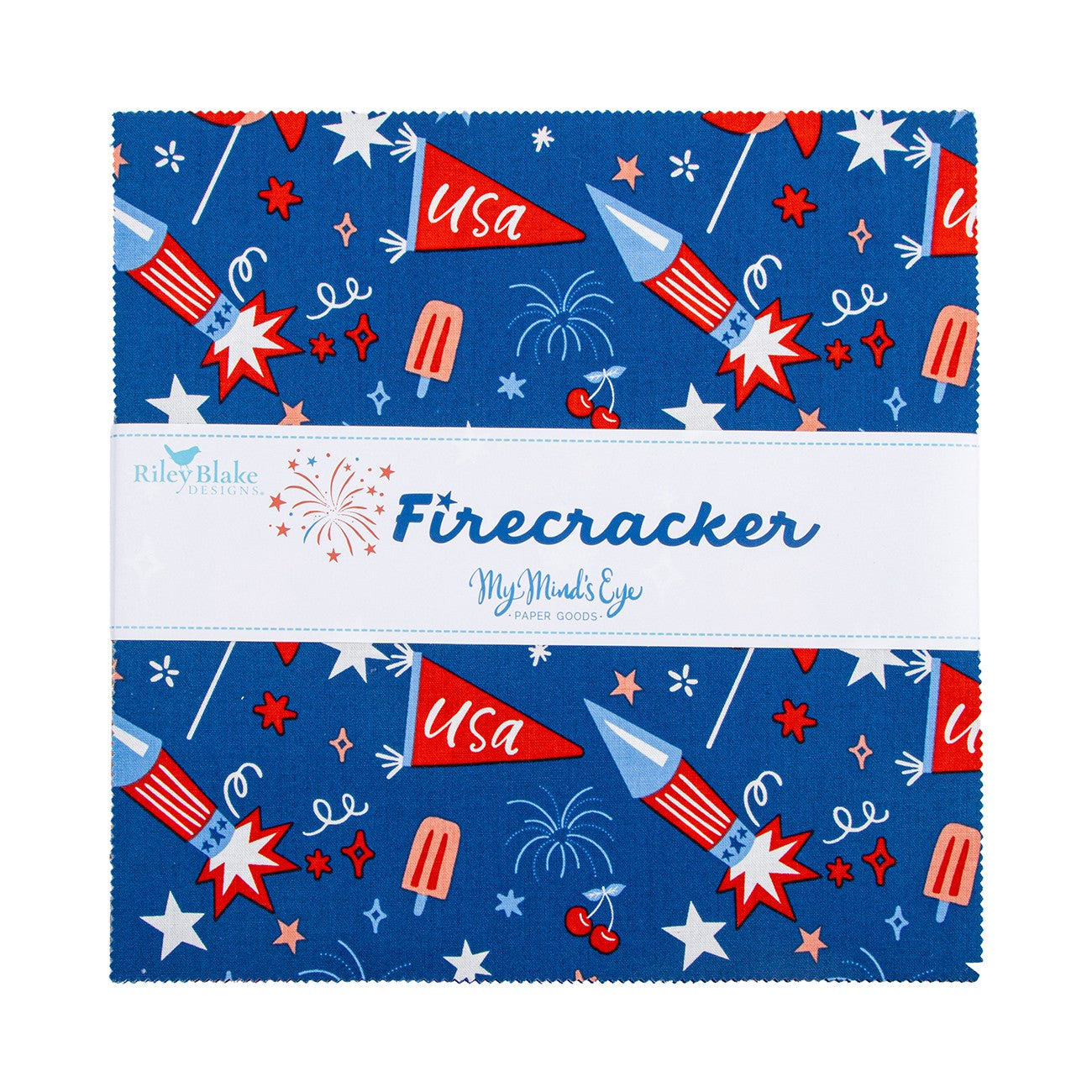 Firecracker 10in Squares, 42pcs