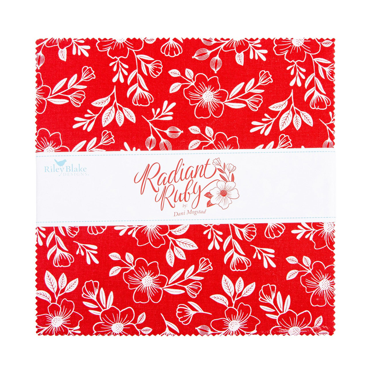 Radiant Ruby 10in Squares, 42pcs