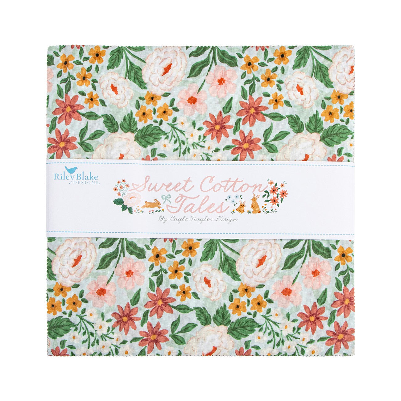Sweet Cotton Tales 10in Squares, 42pcs