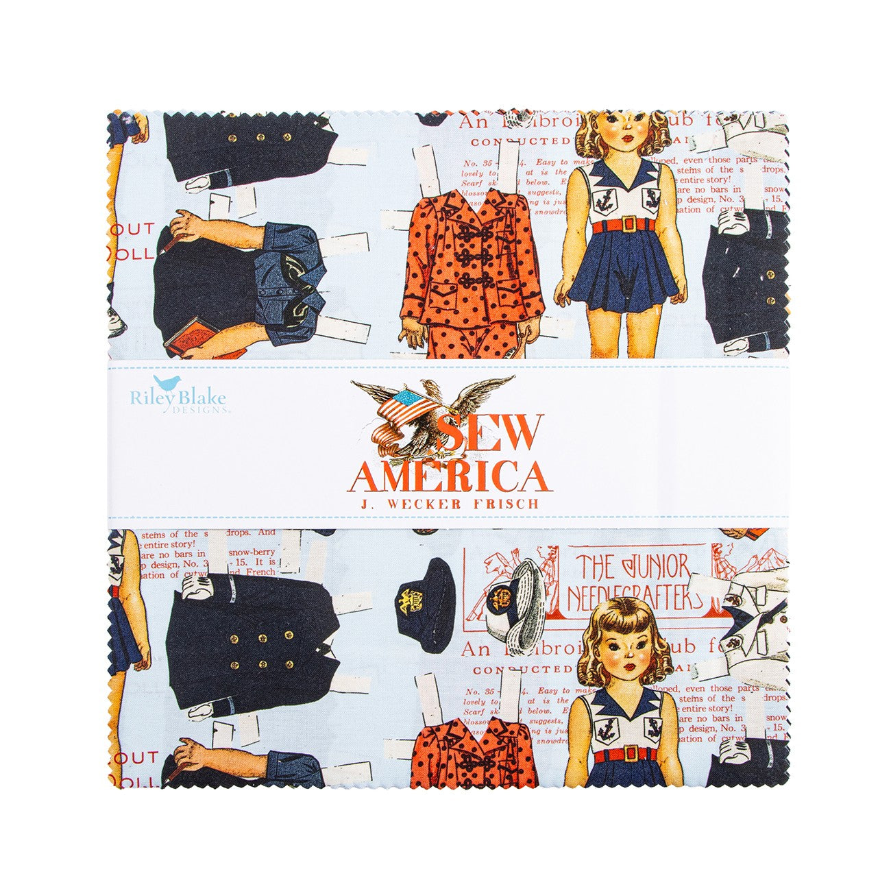 Sew America 10in Squares, 42pcs
