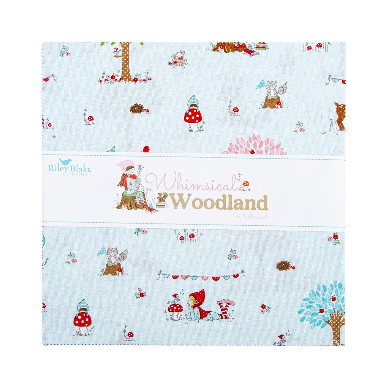 Whimsical Woodland 10in Squares, 42pcs