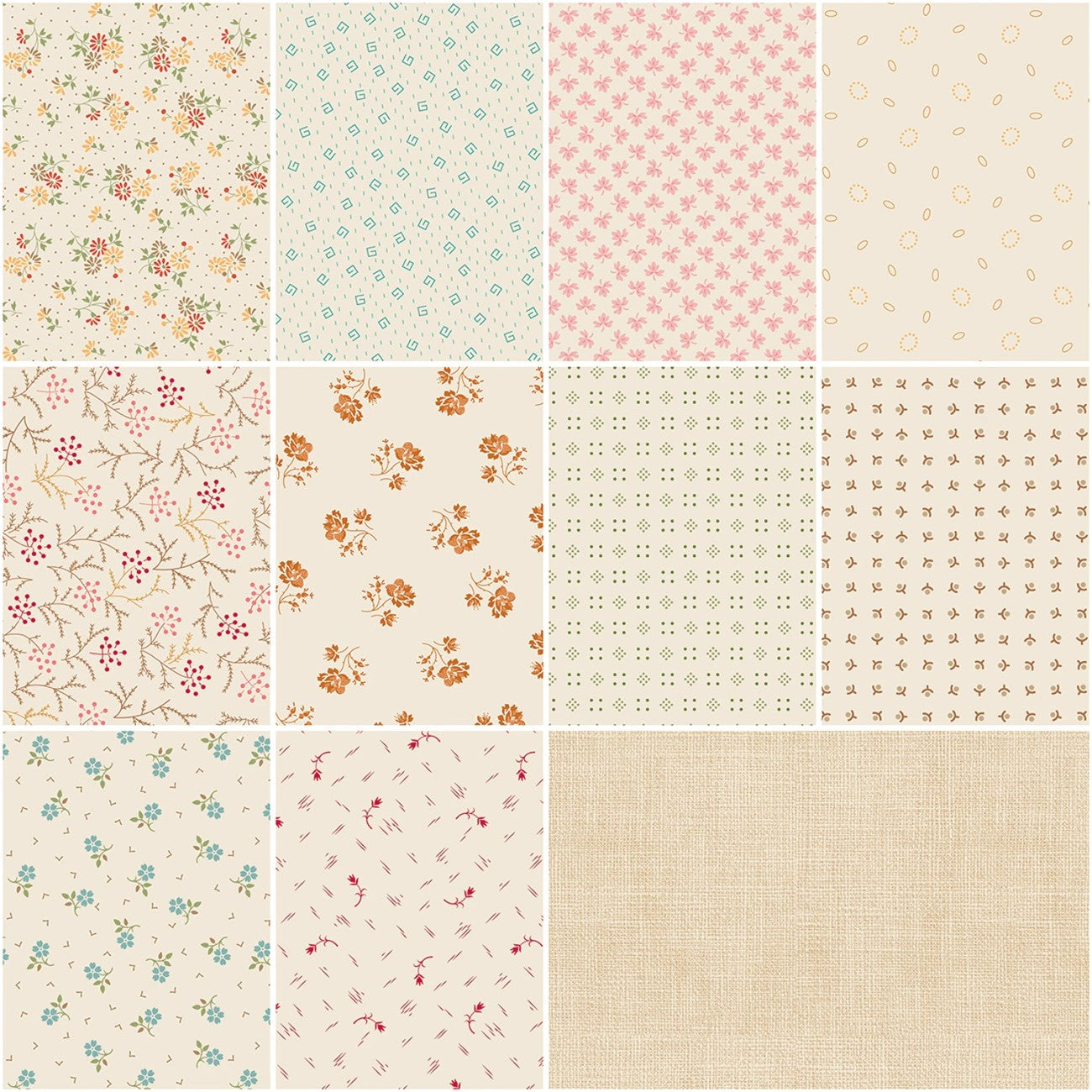 Baked With Love Backgrounds 10in Squares, 42pcs/bundle