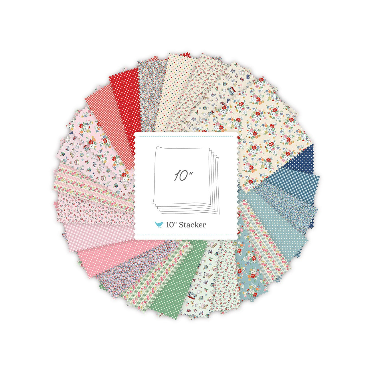 Cath Kidston® Signature Collection 10in Squares, 42pcs