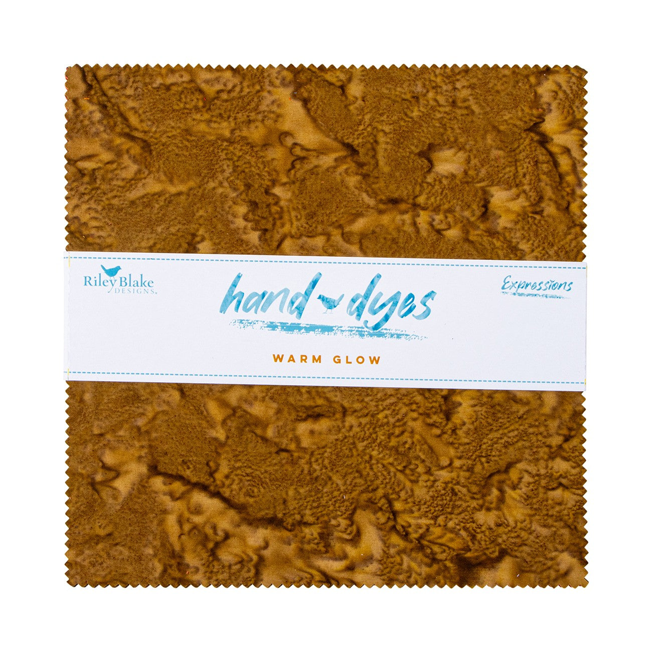 Batiks Hand-Dyes Warm Glow 10in Squares, 42pcs/bundle