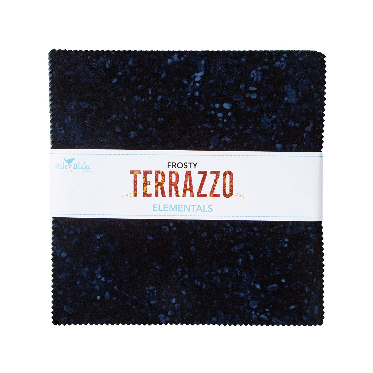 Batiks Elementals Terrazzo Frosty 10in Squares E, 42pcs