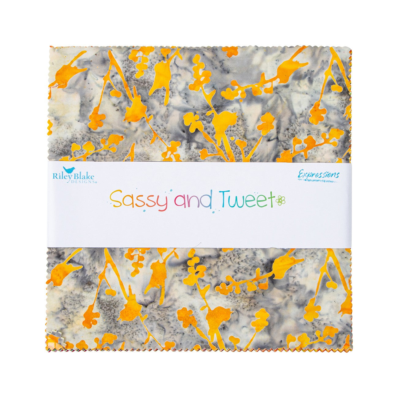 Batiks Sassy and Tweet 10in Squares, 42pcs/bundle