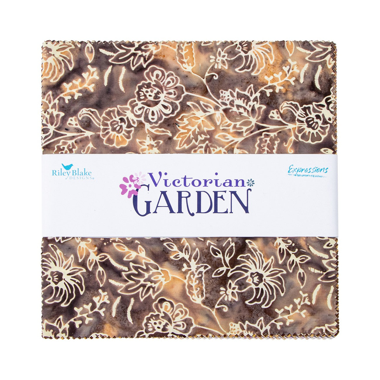 Batiks Victorian Garden 10 Inch Stacker B, 42pcs/bundle
