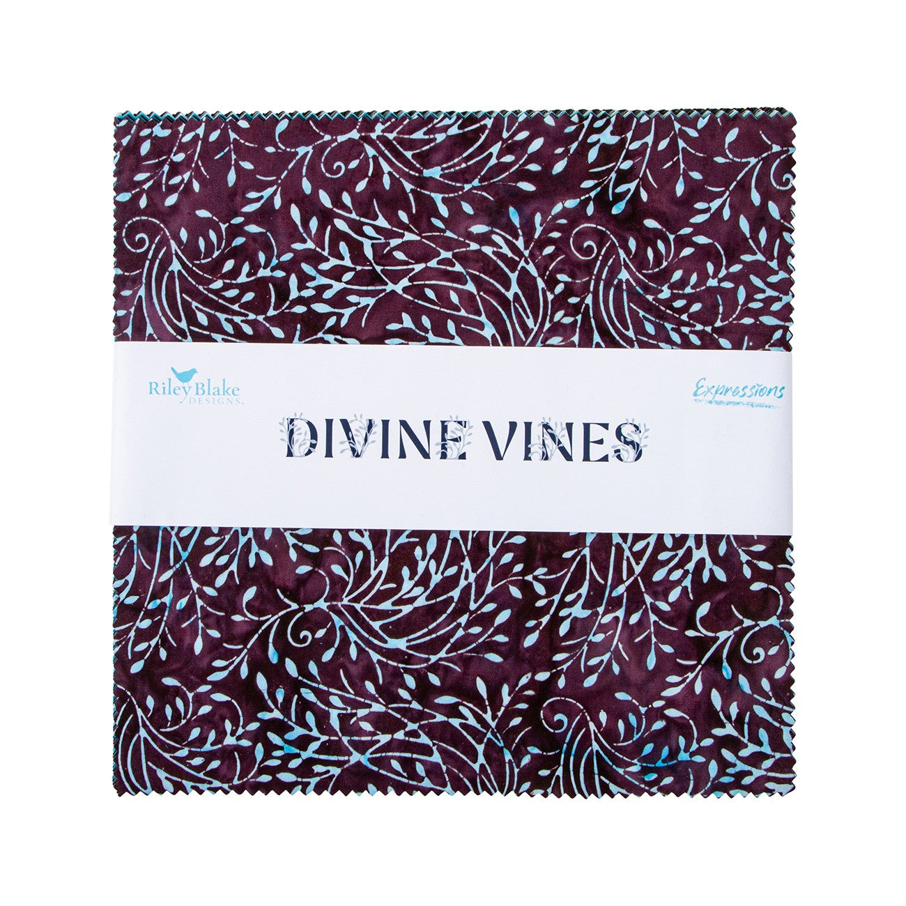 Batiks Divine Vines 10in Squares, 42pcs/bundle