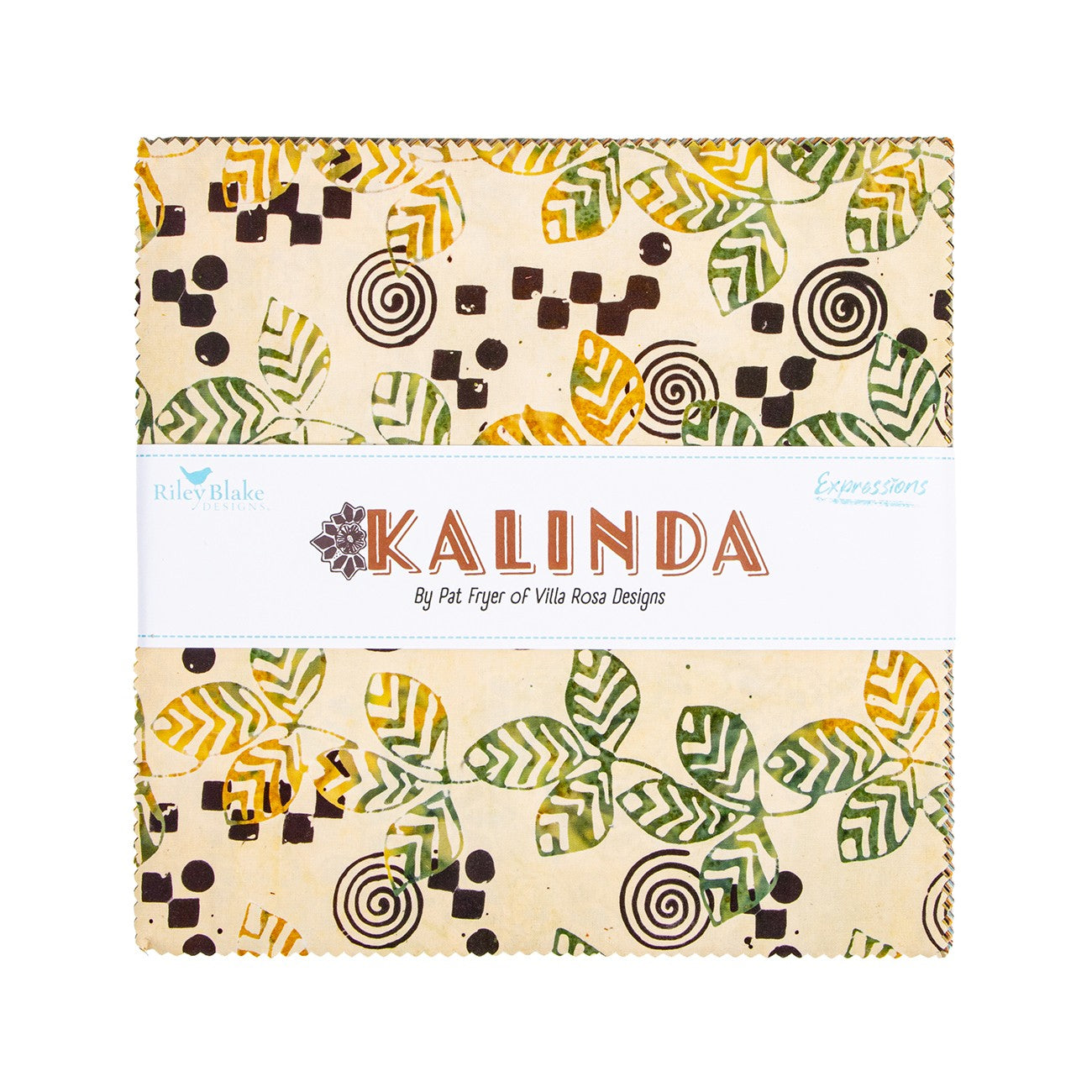 Batiks Kalinda 10in Squares, 42pcs/bundle
