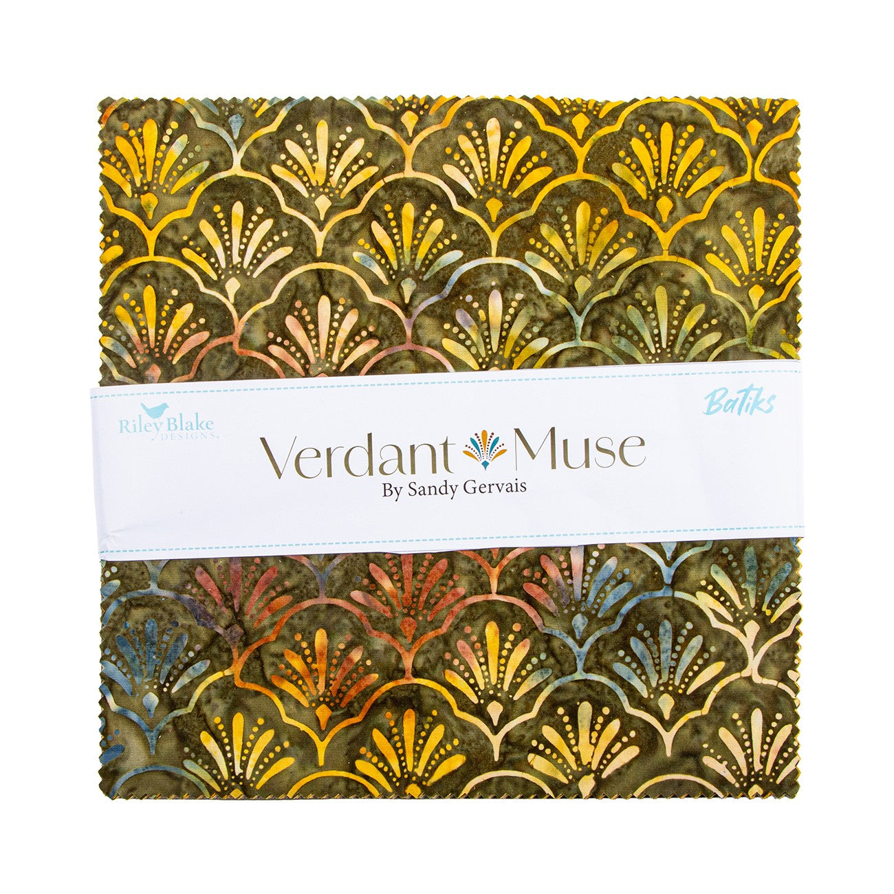 Batiks Verdant Muse 10in Squares, 42pcs