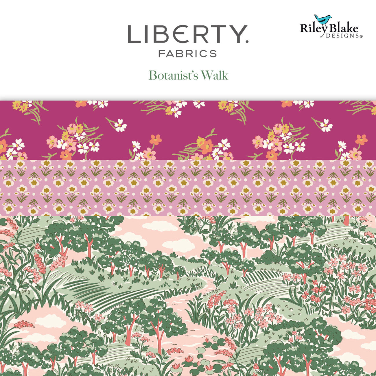 Liberty Botanist's Walk 10 Inch Stacker, 42 Pcs.