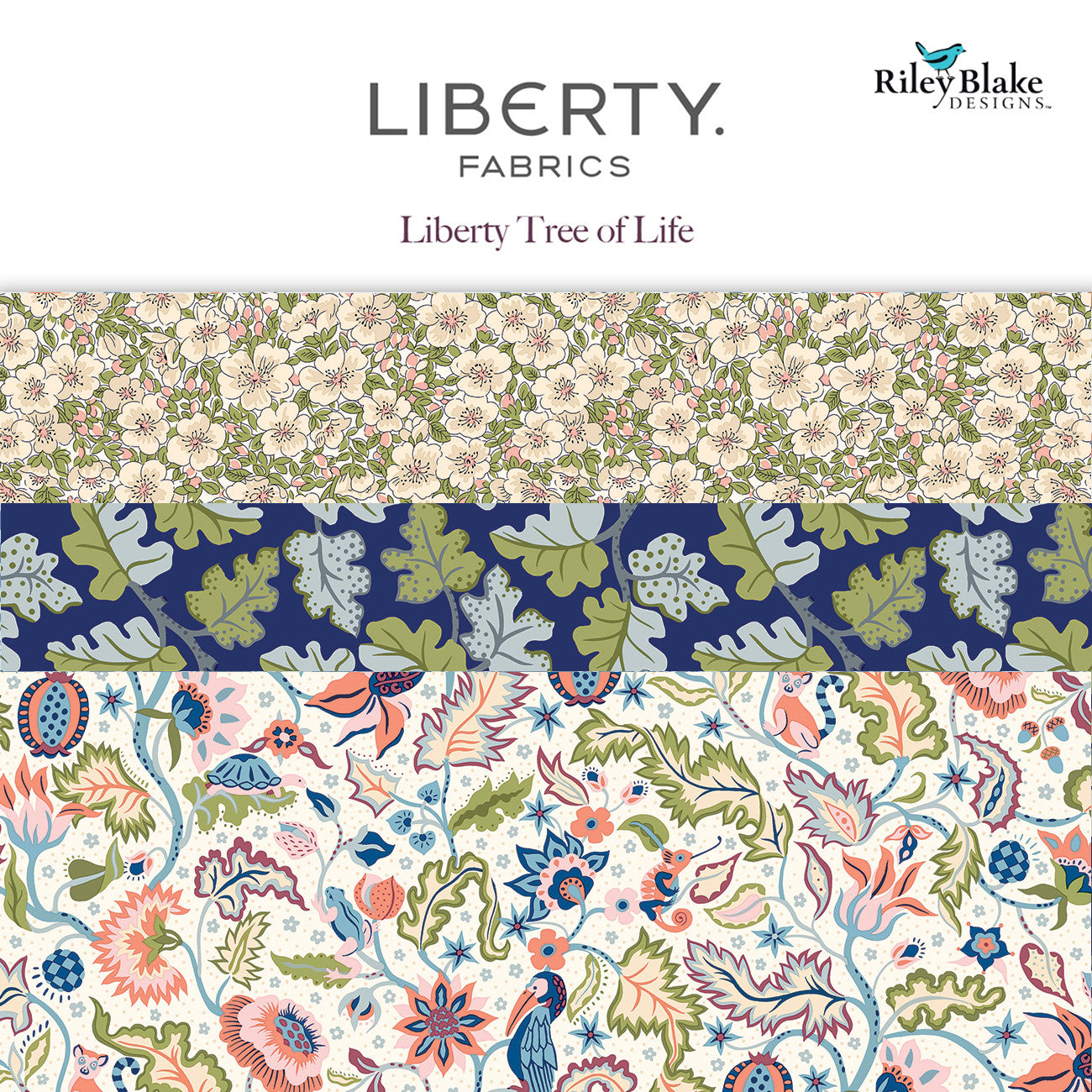 Liberty Tree of Life Woodland Pastels 10 Inch Stacker, 42 Pcs.