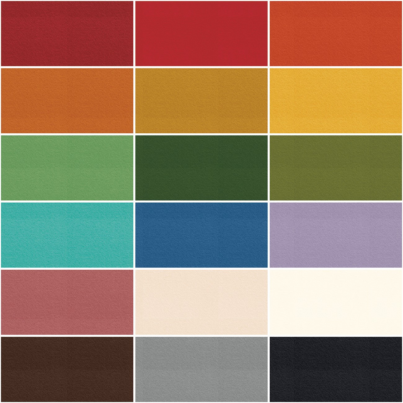 Wool 10in Squares, 18pcs/bundle