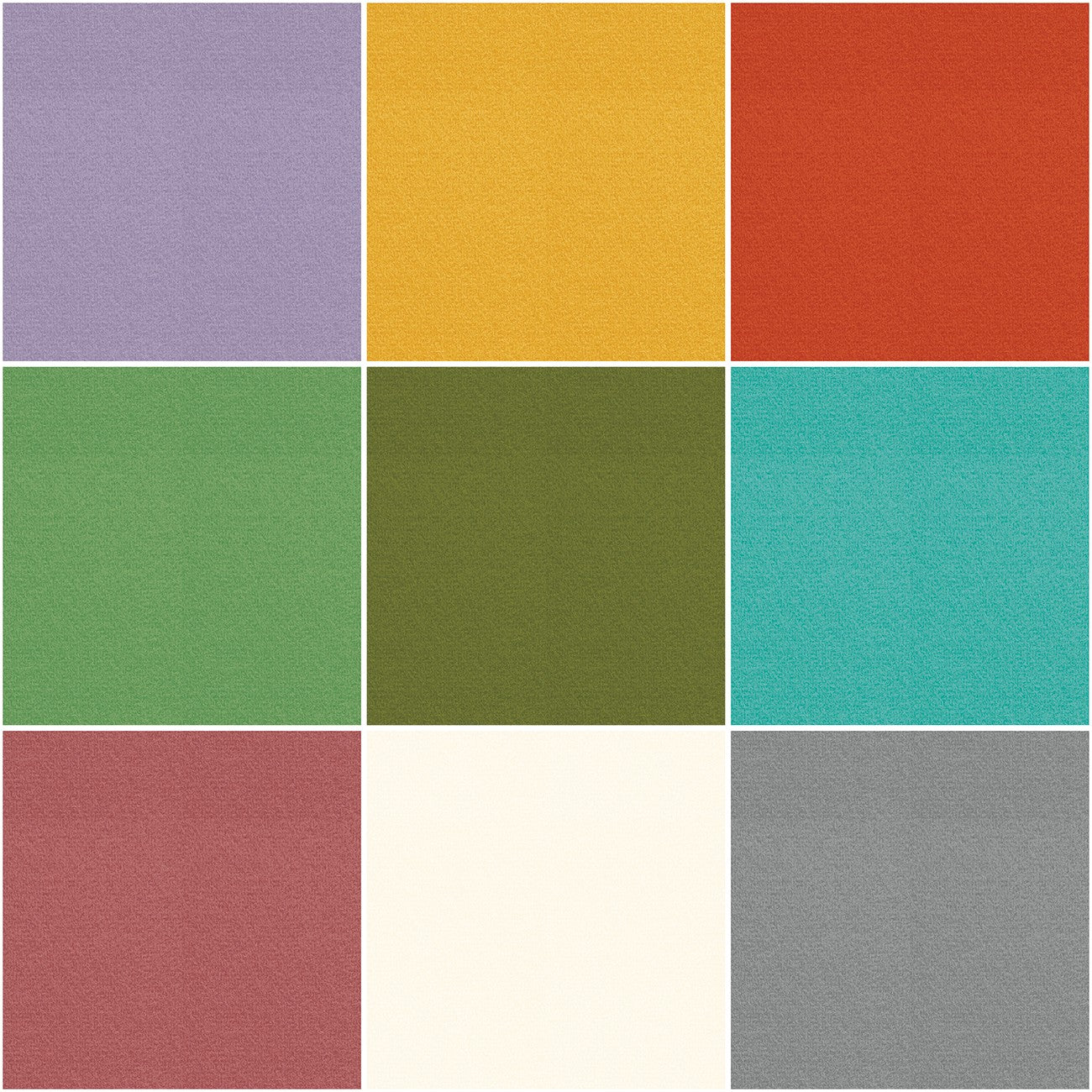 Wool Spring 10in Squares, 9pcs/bundle