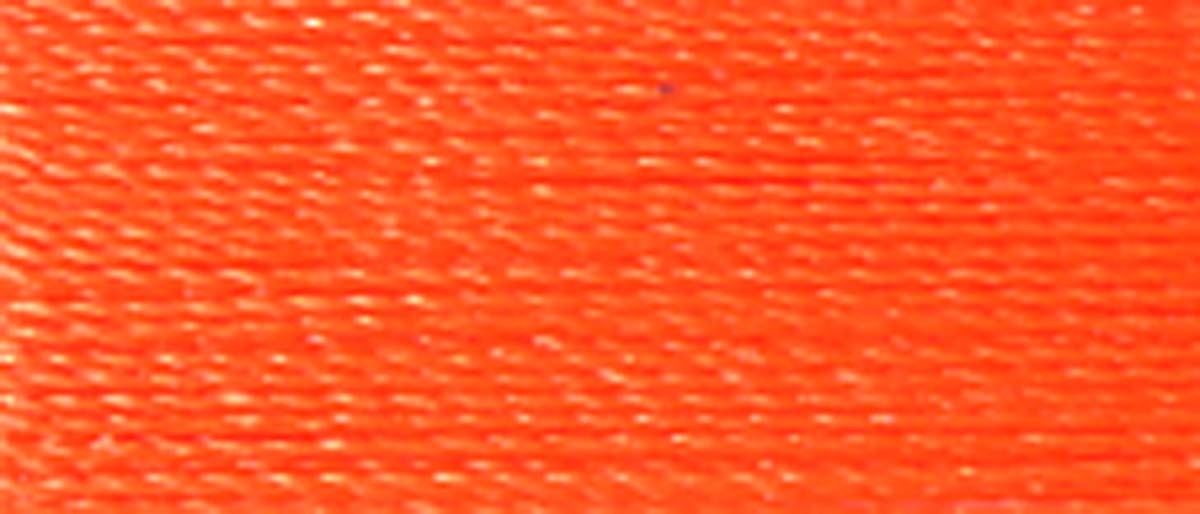 Super Bright Polyester Embroidery Thread 2-ply 40wt 120d 5500yds Neon Orange