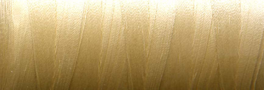 Super Bright Polyester Embroidery Thread 2-ply 40wt 120d 5500yds Wheat