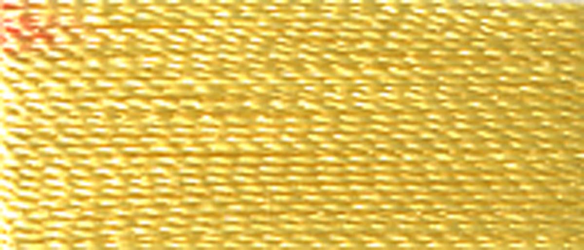Super Bright Polyester Embroidery Thread 2-ply 40wt 120d 5500yds Lemon Fluff