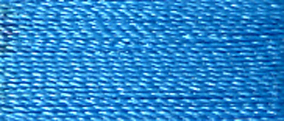 Super Bright Polyester Embroidery Thread 2-ply 40wt 120d 5500yds Blue Wistera