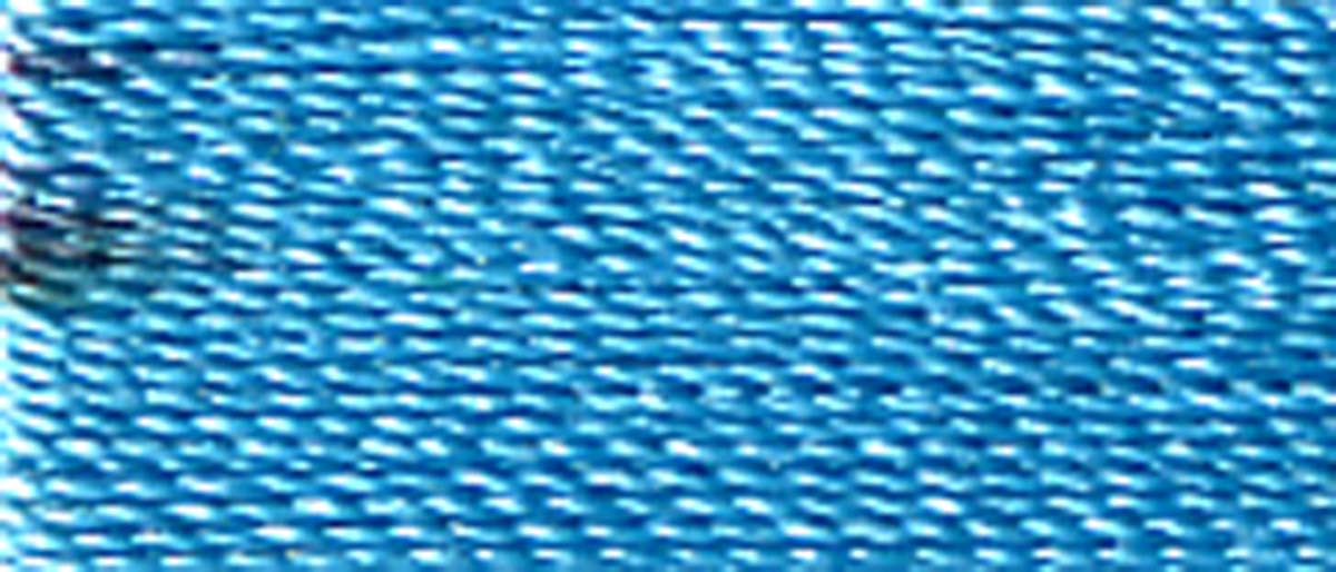 Super Bright Polyester Embroidery Thread 2-ply 40wt 120d 5500yds Blue Fringe