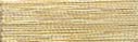 J Metallic Embroidery Thread 40wt 260d 1000yds European Gold