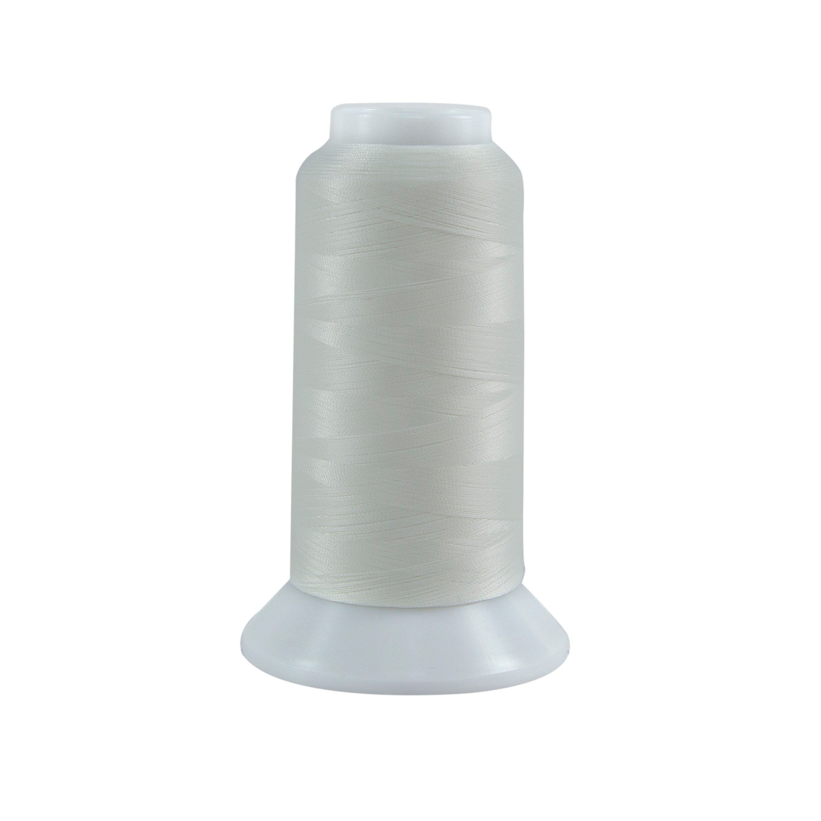Bottom Line Polyester Thread 60wt 3000yds Lace White