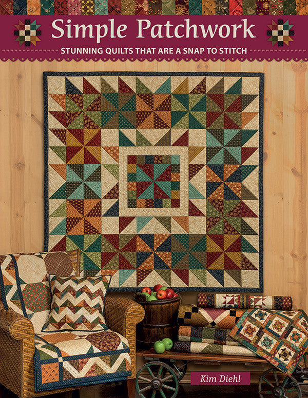 Simple Patchwork Stunning Quilts That Are A Snap to Stitch
