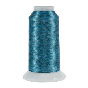 Fantastico Variegated Trilobal Polyester 2000yd Mixed Turquoise