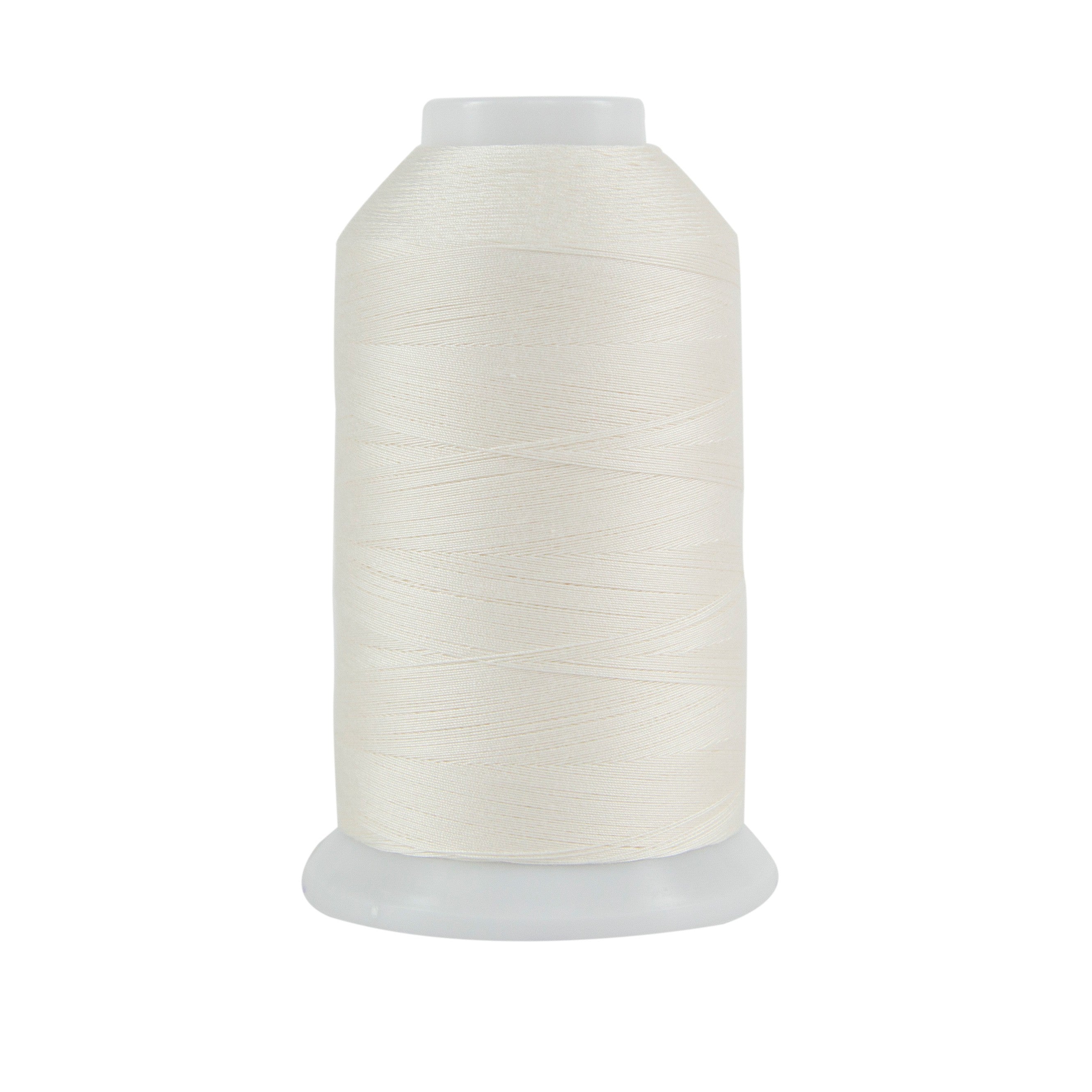 King Tut Cotton Quilting Thread 3-ply 40wt 2000yds White Linen