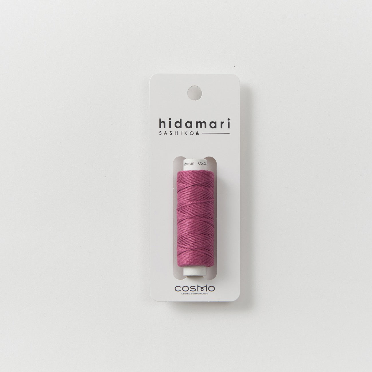 Cosmo Hidamari Sashiko Solid Thread 30 Meters Color 38