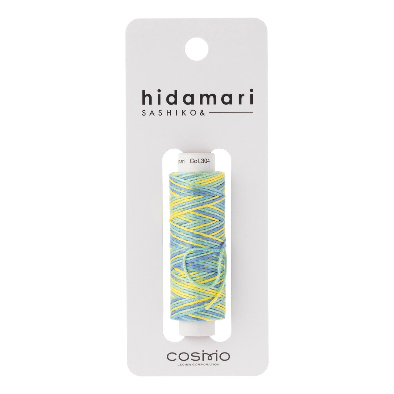 Cosmo Hidamari Sashiko Variegated Thread 30 Meters Sour Candy