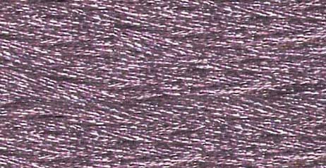 Metallic Thread 1ply 1000 meters Heather Rose