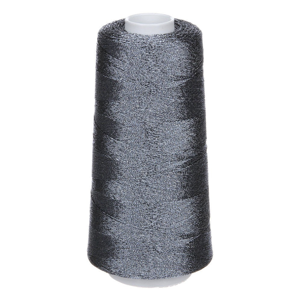 Metallic Thread 2ply 1000 meters Pewter