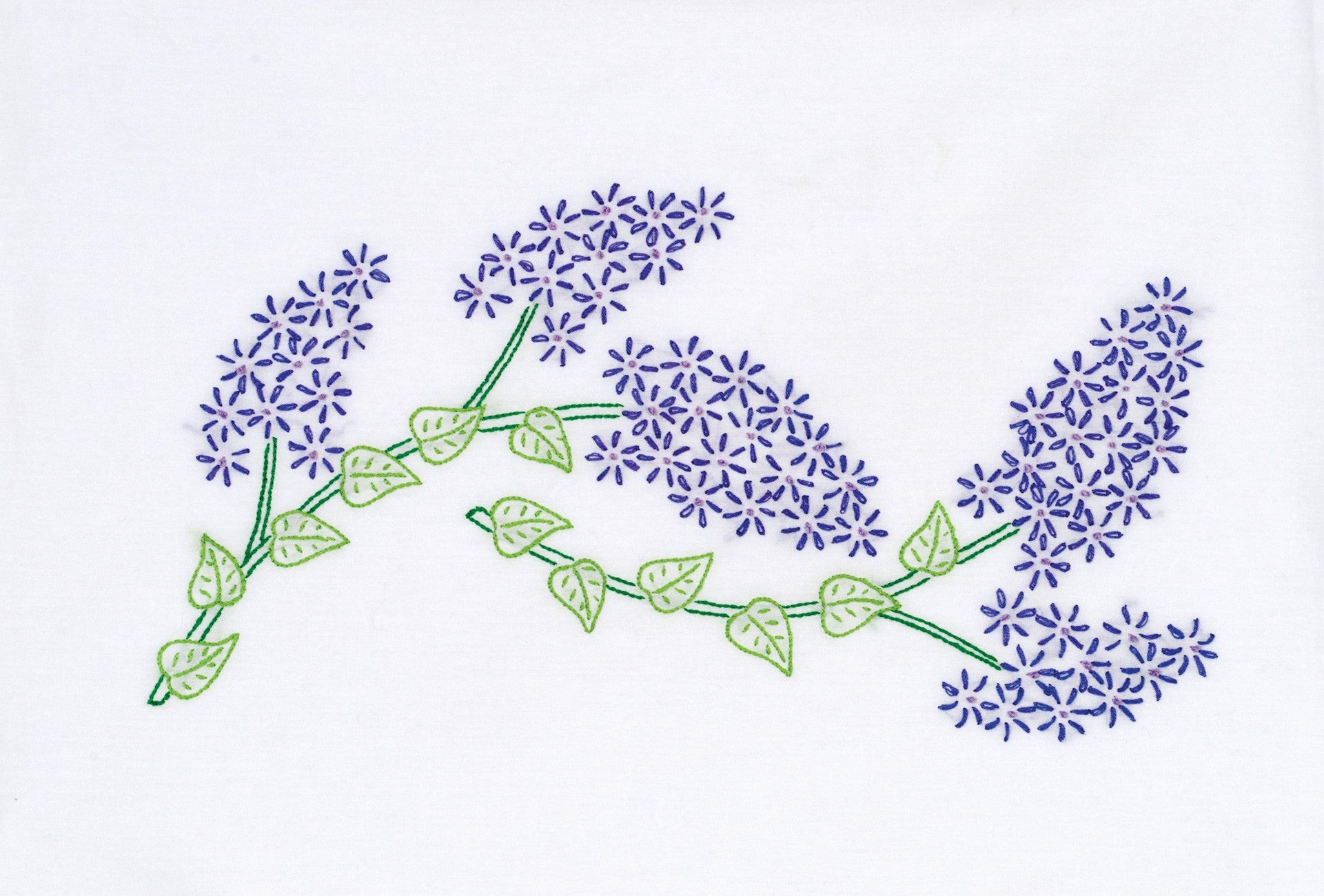 Perle Edge Pillowcases Lilacs