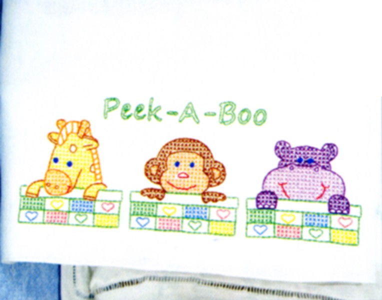 Peek A Boo Childrens Pillowcase