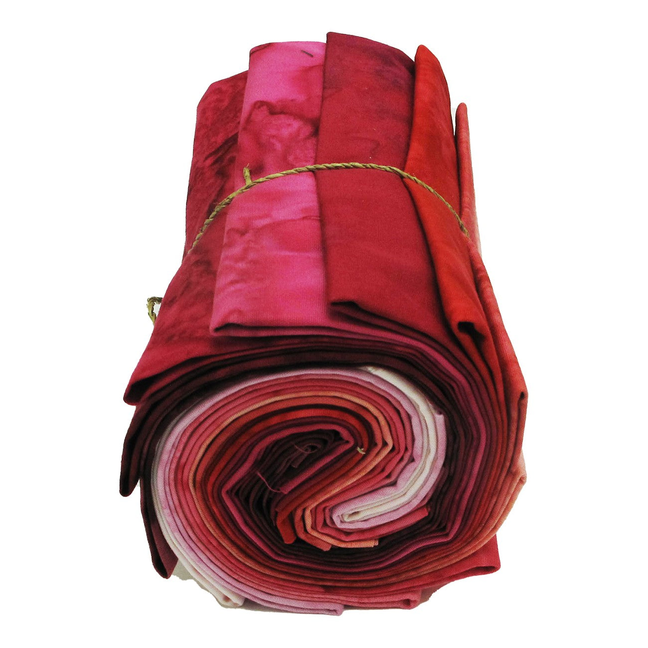 Fat Quarter, 1895s Batiks Pink Colorway, 12pcs/bundle