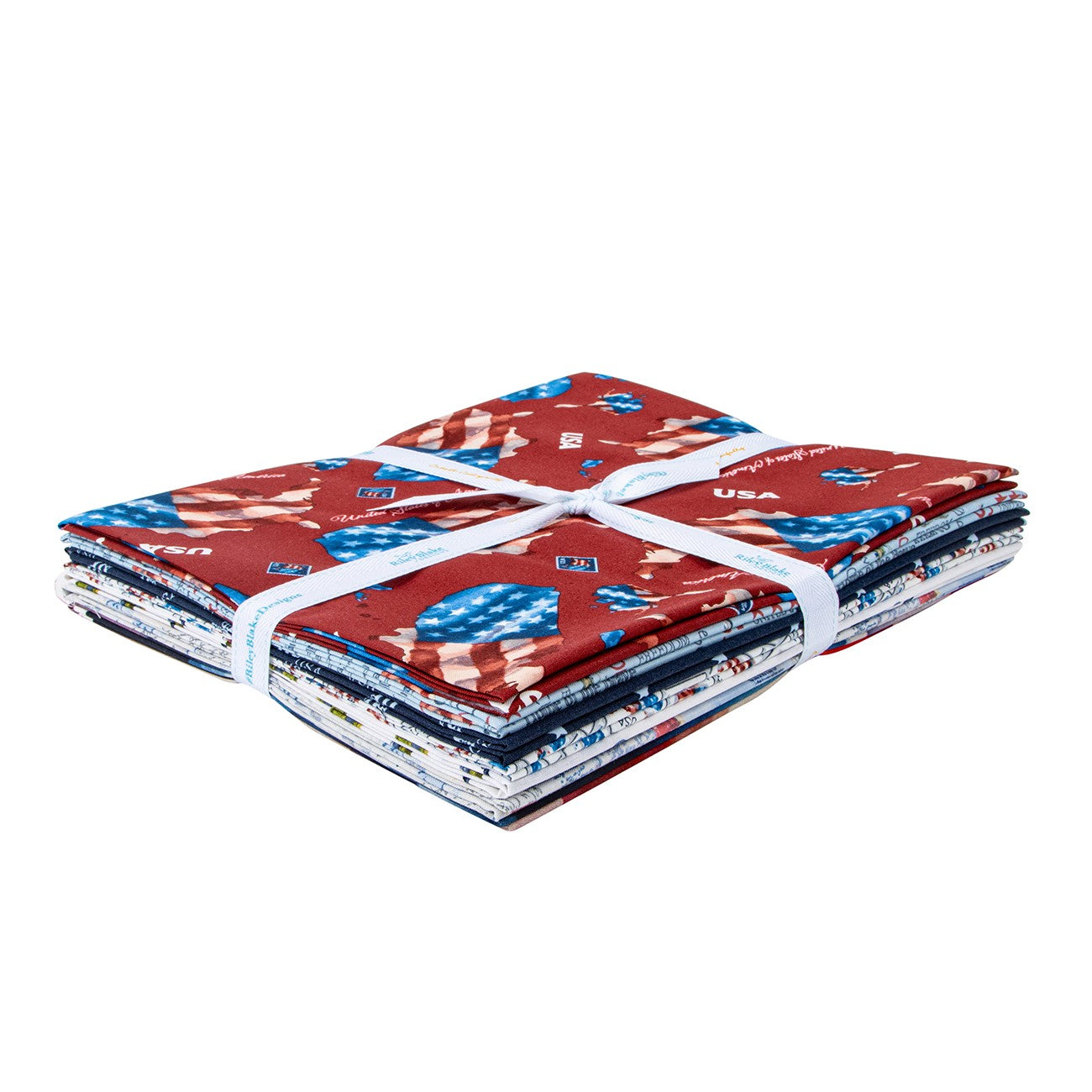 Letters From Home 1 Yard Bundle Red, 7pcs/bundle