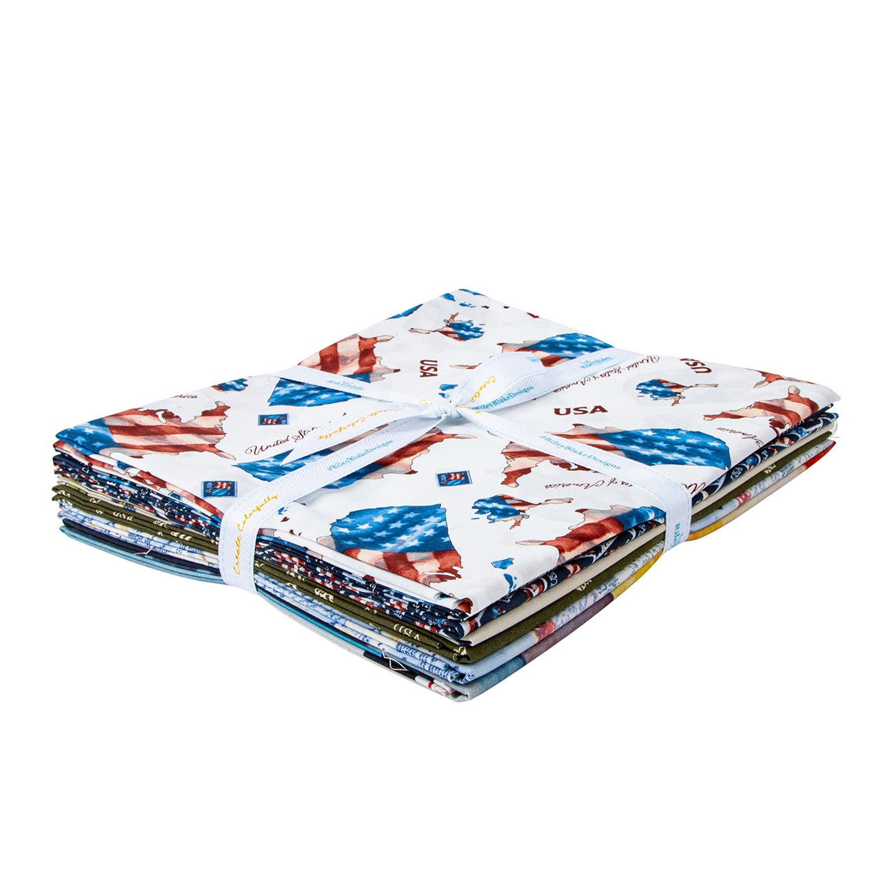 Letters From Home 1 Yard Bundle White, 7pcs/bundle
