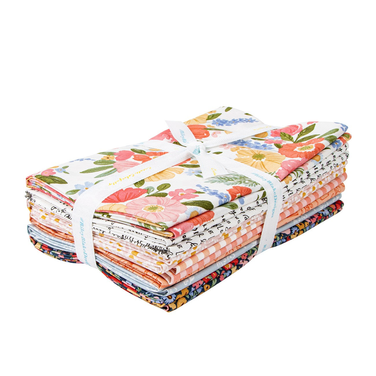 Floral Charms 1 Yard Bundle White, 7pcs/bundle
