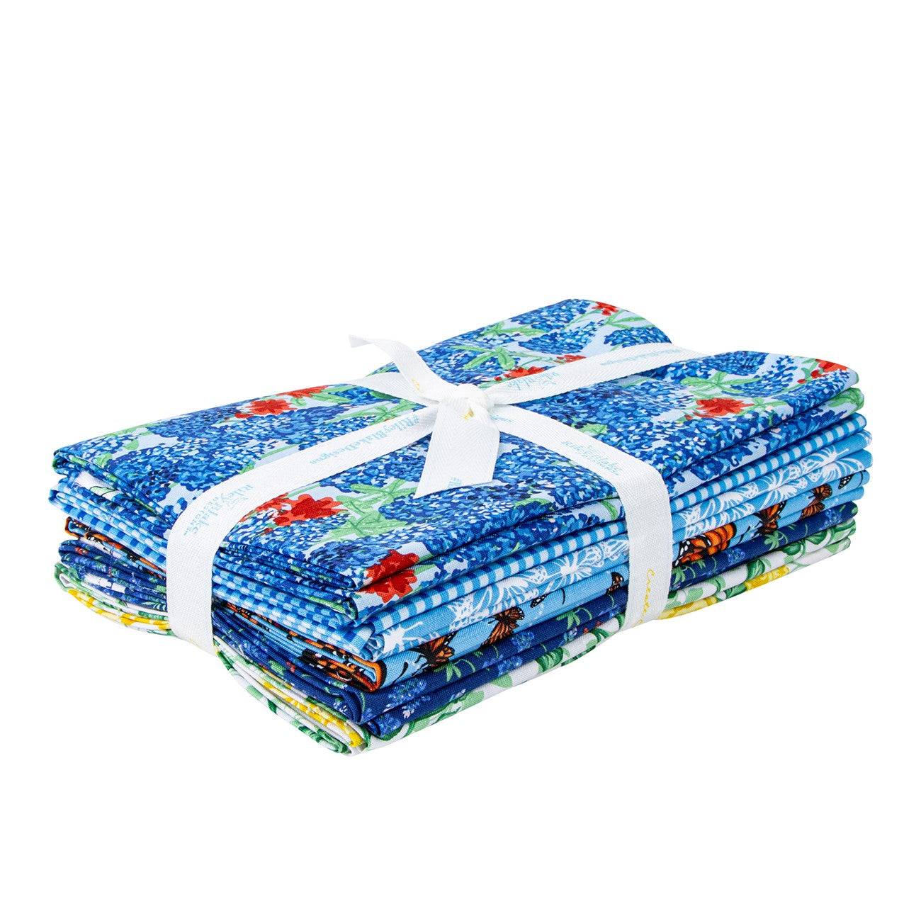 Friendship Florals 1 Yard Bundle Sky, 6pcs/bundle