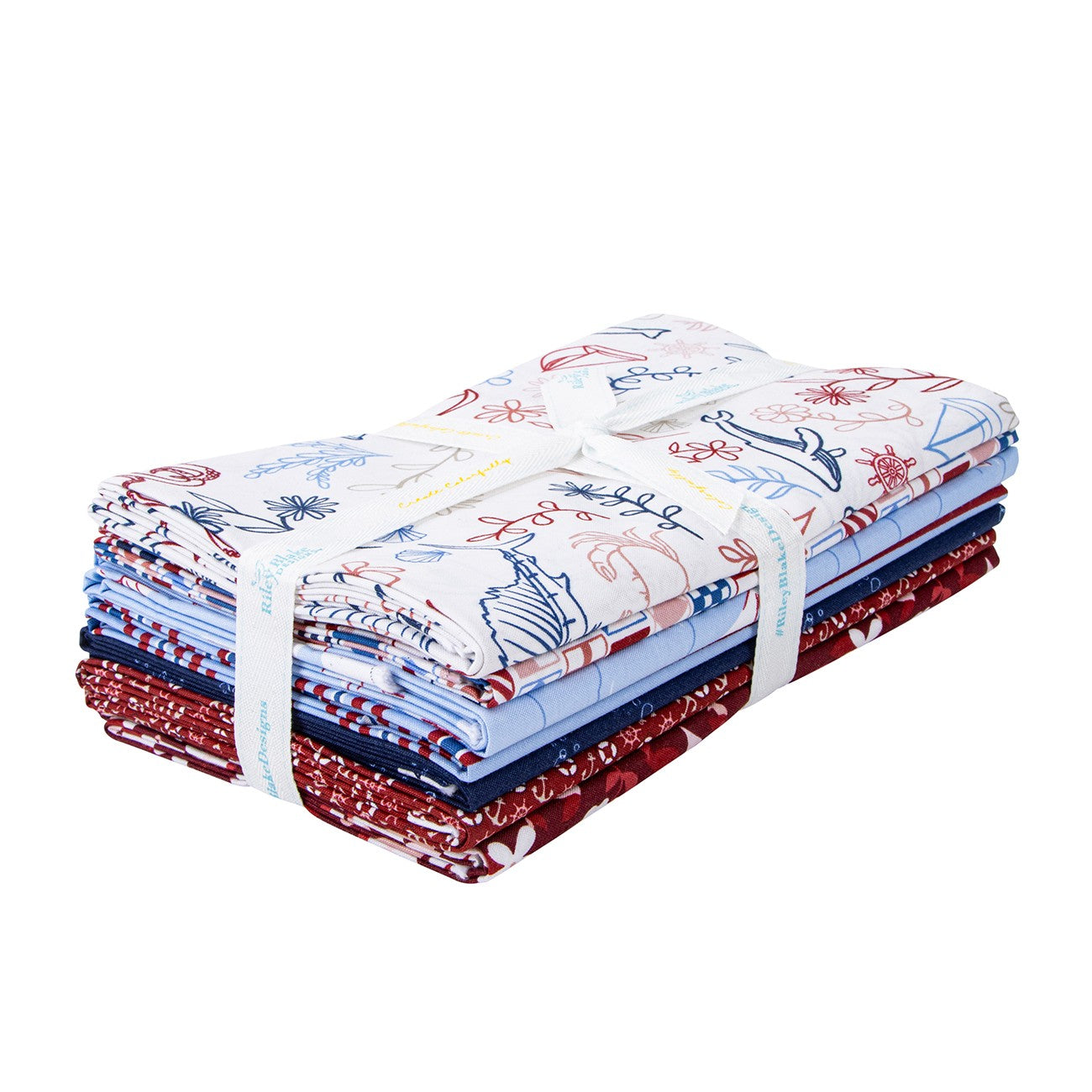 Yacht Club 1 Yard Bundle White, 7 Pcs.