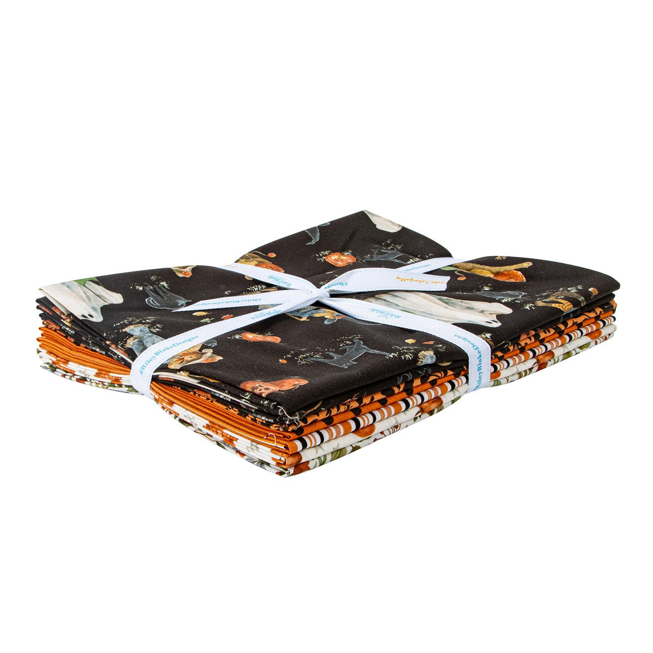Trick or Treat 1 Yard Bundle Black, 7 Pcs.